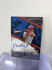 Nick Maton 2021 Bowman's Best Best Of 2021 Auto #B21-NM Philadelphia Phillies RC