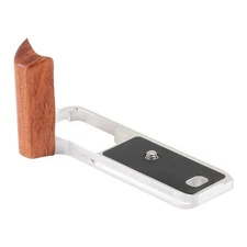 Wooden Quick Release Plate L Plate L-Shape Holder handle for Fujifilm GFX 100RF 