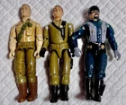 Vintage GI Joe 1980’s Action Figures Lot of 3