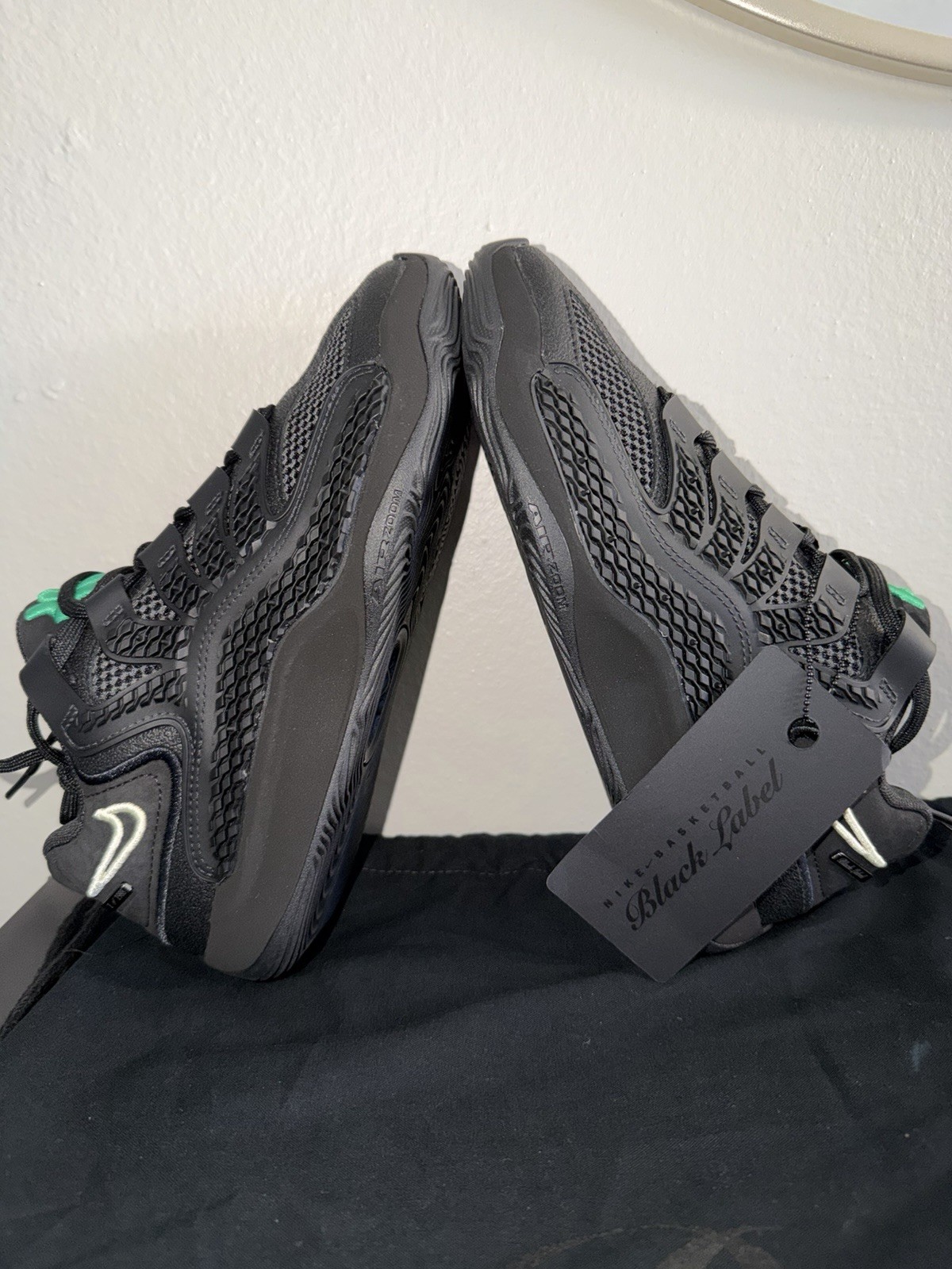 Nike KD 18 Black Label Pack Limited  1 of 1988 IB3874-001 Mens 5.5 = Women's 7