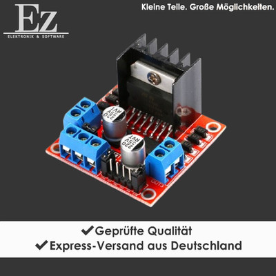 L298N Dual H-Brücken DC Motor Treiber Schrittmotortreiber