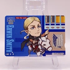 Erwin Smith Attack on Titan Quo Card Limited Edition Suntory Japan Jump C38