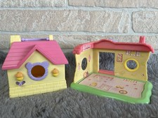 Hamtaro Ham-Ham House Clubhouse Playset Epoch 2003 Carry Case Toy House