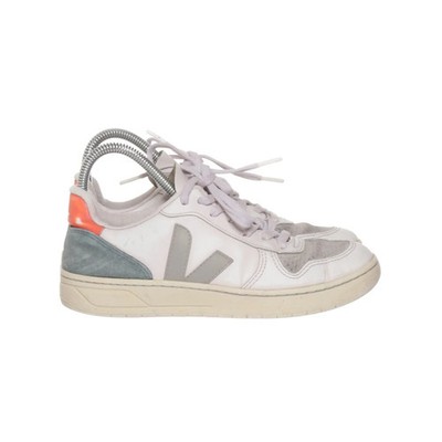 Veja, Sneaker, Größe: 37, Leder, Weiß/Mehrfarbig, Damen #Gsd