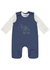 SALT AND PEPPER  Baby Girls Strampler Set Shirt & Strampler gr. 56 Newborn