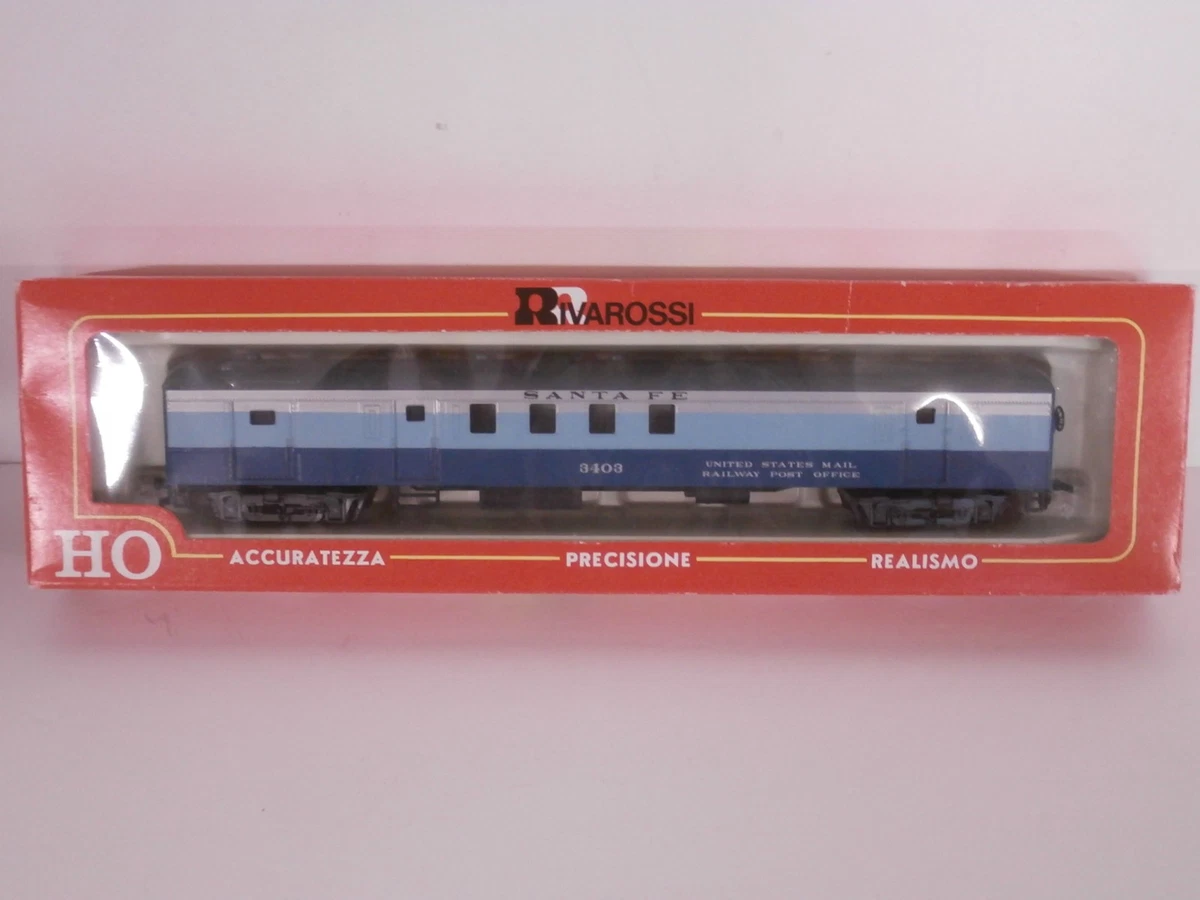 Rivarossi Blue HO Model Railroad Passenger Cars for sale | eBay