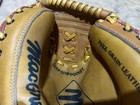 Macgregor BBCMLLXX Catchers Mitt Leather Baseball Glove Adjustable Wrist  — photo 10