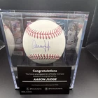 Aaron Judge Autographed Baseball Fanatics Authentic New York Yankees