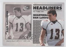 2010 Press Pass Portrait Edition Headliners Dan LeFevour #HL-3 0t3