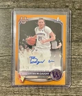 Brynn McGaughy 2025-26 Bowman - 1st Orange  Auto #PA-BM 18/25 Washington Huskies