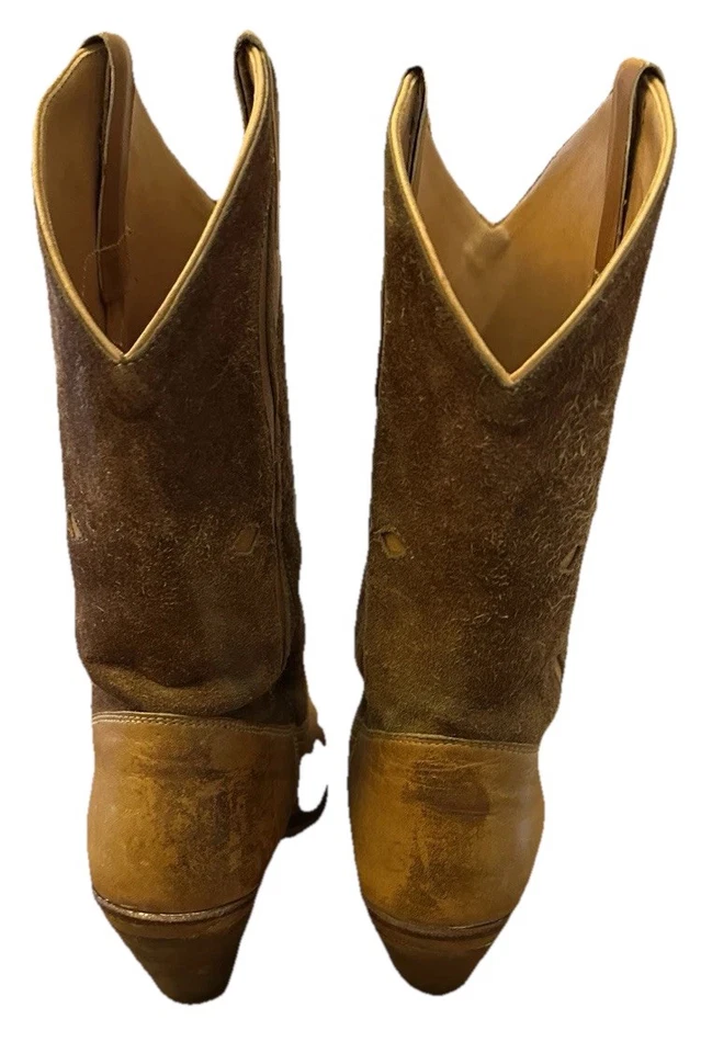 BOTAS VAQUERAS MARRONES THE WILD PAIR DE COLECCIÓN PARA MUJER TALLA 8 CON DEFECTOS EN B manchadas de uso Foto 3 de 4