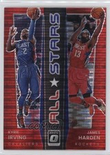 2021 Donruss Optic All-Stars Red Pulsar Prizm James Harden Kyrie Irving #17 16q5