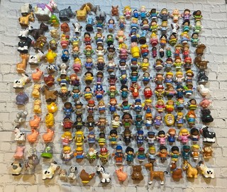Huge Fisher Price Little People Disney Princess Animals Mixed Lot 180 Figures