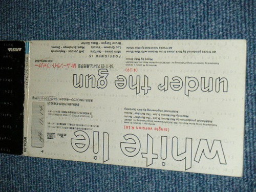 FOREIGNER Japan 1994 Tall 3" CD Single WHITE LIE - Picture 2 of 5