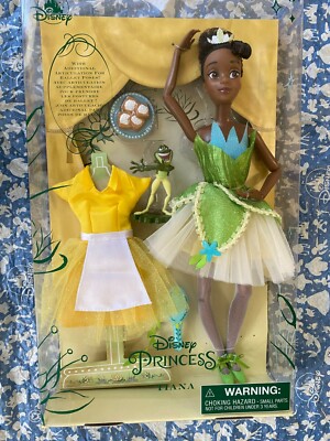 New Disney Tiana Ballet Doll   11 1/2'' The Princess and the Frog