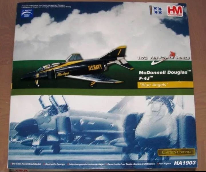 1/72 F-4J Phantom II Blue Angels No. 1 limited Edition 1500 Hobby