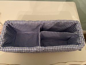 Pottery Barn Kids Weathered White Sabrina Diaper Caddy Nursery