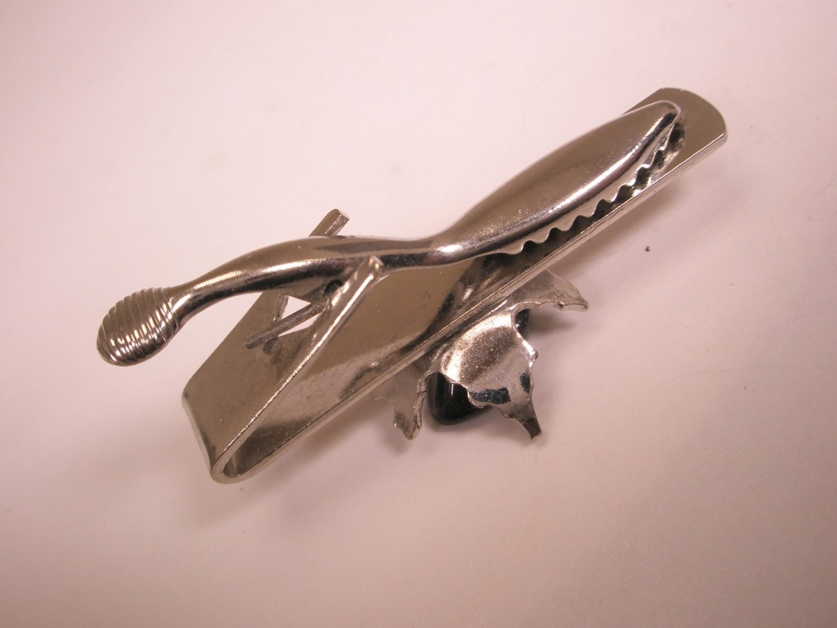 Maple Leaf & Agate Vintage Tie Bar Clip canada View 4