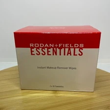 Rodan + Fields Essentials Instant Makeup Remover Wipes 2 x 30 Towelettes