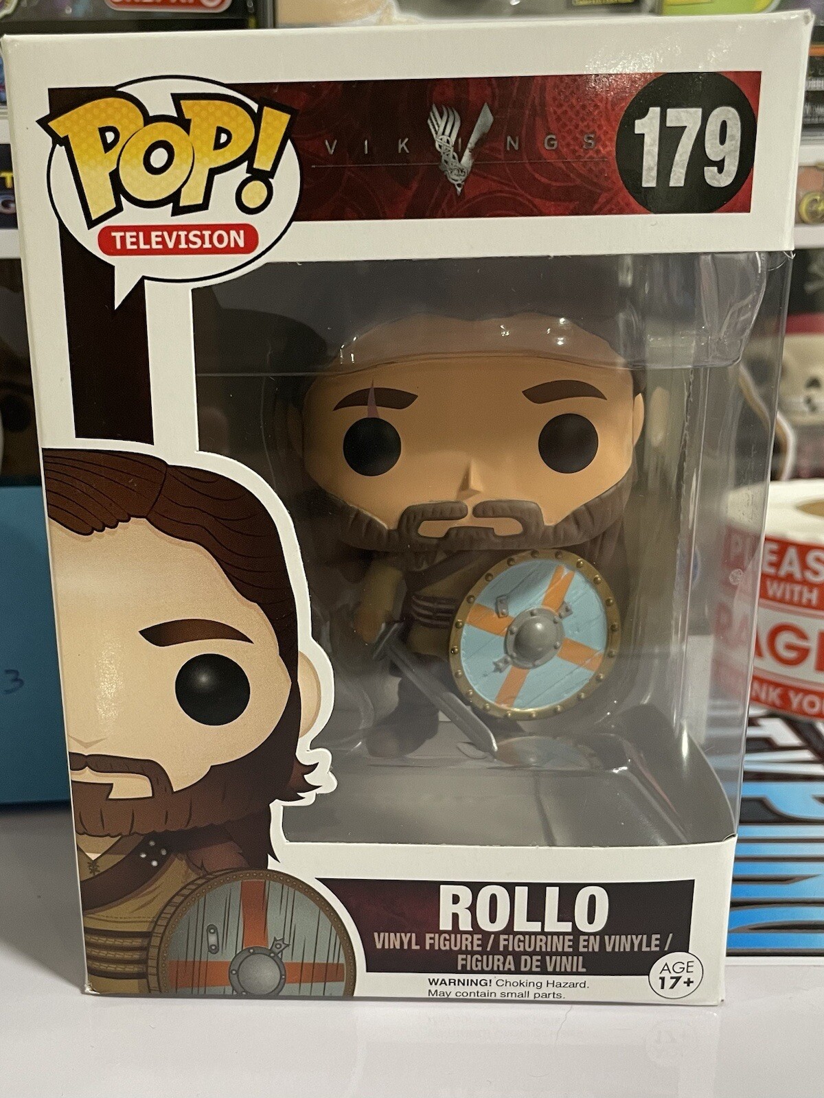 En Oferta Funko Pop! Rollo #179 Figura De Vinilo Vikings Bóveda/Rara Descontinuada Retirada
