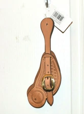 Embei Equine 80010 5/8" leather cowboy spur strap single ply 