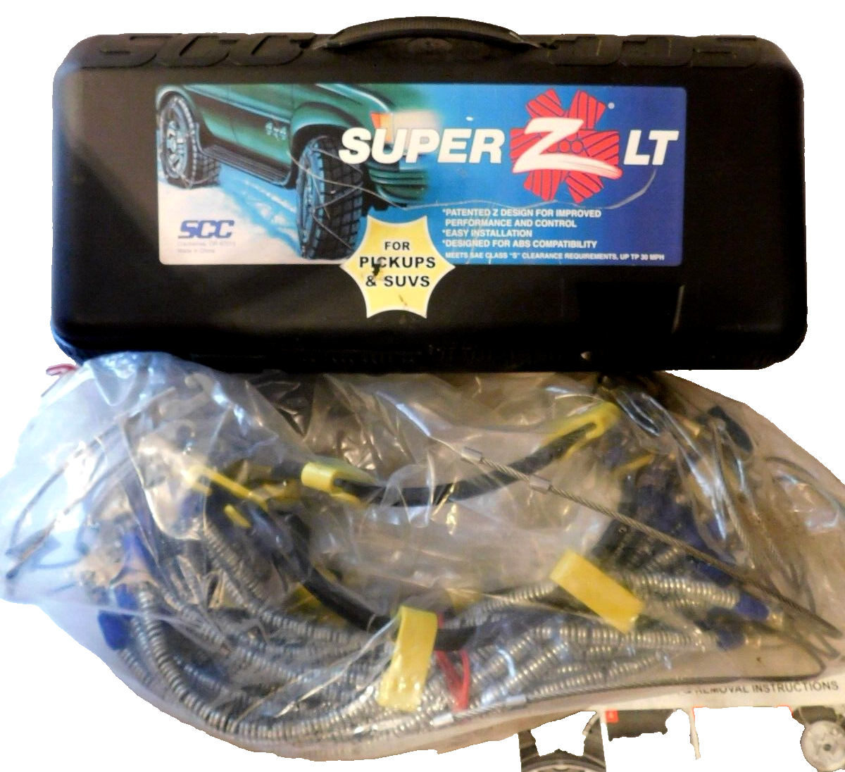 ZT741 Super Z LT Light Truck Cable Tire Snow Chains Never Used eBay