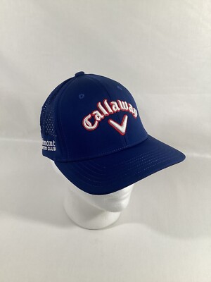 Golf Clubs Callaway Flex Fit Hat Belmont Country Club Golf Hat Cap