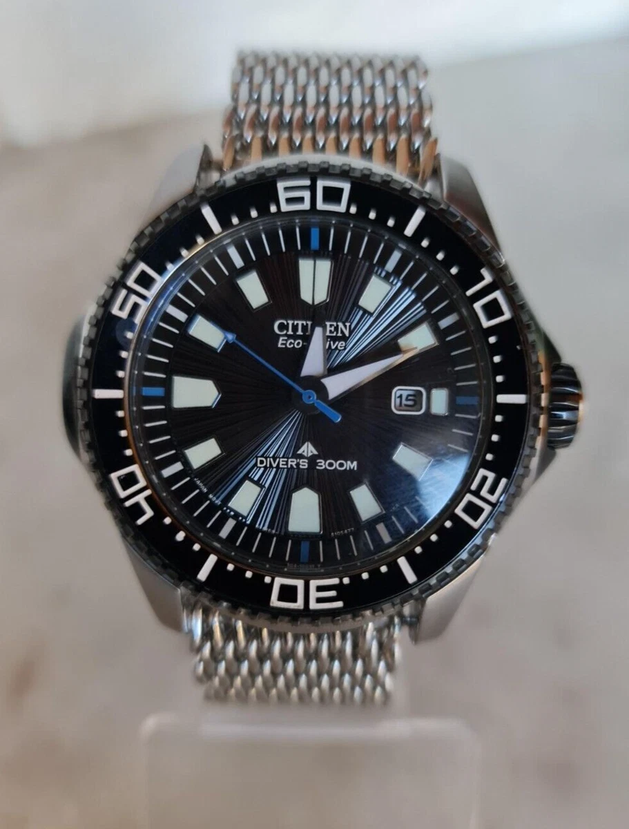 Citizen Eco drive reloj para hombre anal gico Diver BN0085 01E