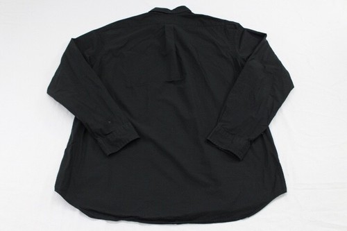 Ralph Lauren Shirt Mens XXL Black Stretch Button Down Classic w Red Pony - Imagen 8 de 8