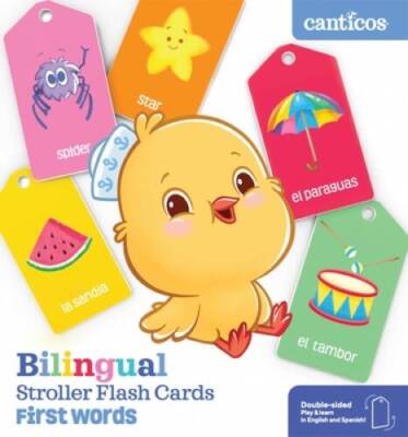 Bilingual Stroller Flash Cards: First Words - Board book - VERY GOOD ...