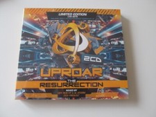 UPROAR RESURRECTION CD 24/7 UNDERGROUND ROB IVF AL STORM HARDCORE RAVER BABY