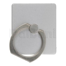 Ring Finger Grip Stand Holder Silver for Android Devices