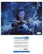 Mena Massoud "Aladdin" AUTOGRAPH Signed 8x10 Photo D ACOA