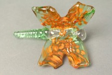 Schmetterling Glasfigur Tierfigur Dekofigur mehrfarbig Butterfly
