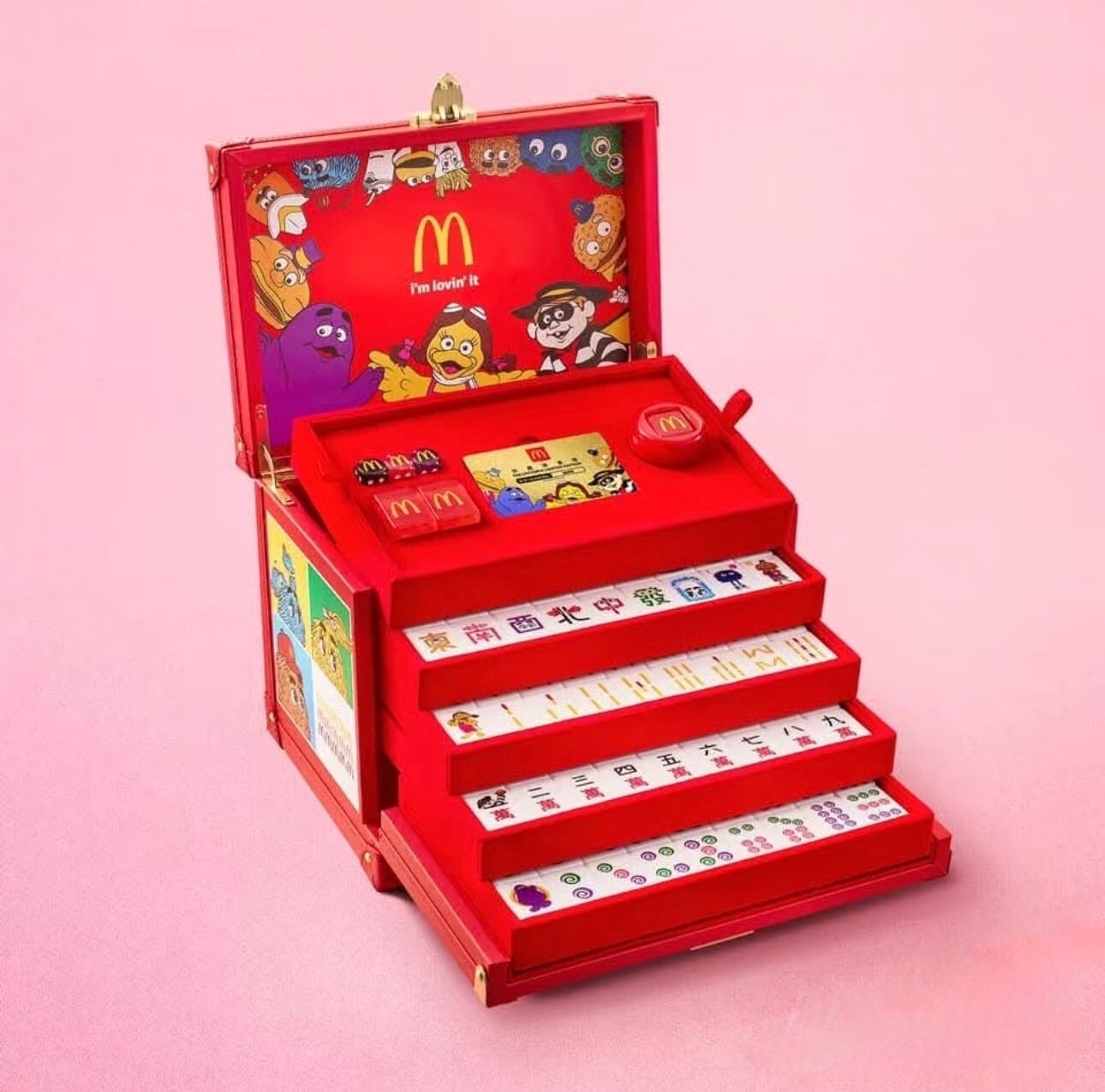 McDonalds Hong Kong 50th Anniversary Mahjong gift Set 2025 Limited Edition