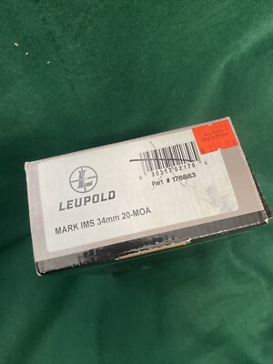 Leupold Mark IMS Integral Mounting System 34mm 20 MOA scope mount 176883