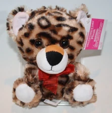 Way To Celebrate Jungle Leopard Plush Valentines Small Soft Stuffed Toy Walmart