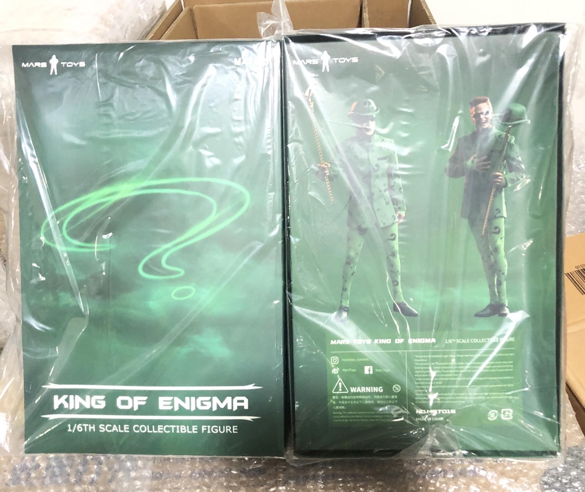 New In Stock Mar Toys MAT015 1/6 Batman Forever Riddler Action