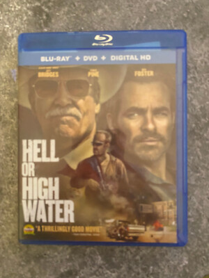 Hell or High Water (Blu-ray, 2016) 2 DISC DVD