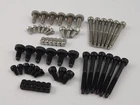 Stainless Steel FLOYD ROSE BRIDGE Upgrade SCREW SETS, Black or