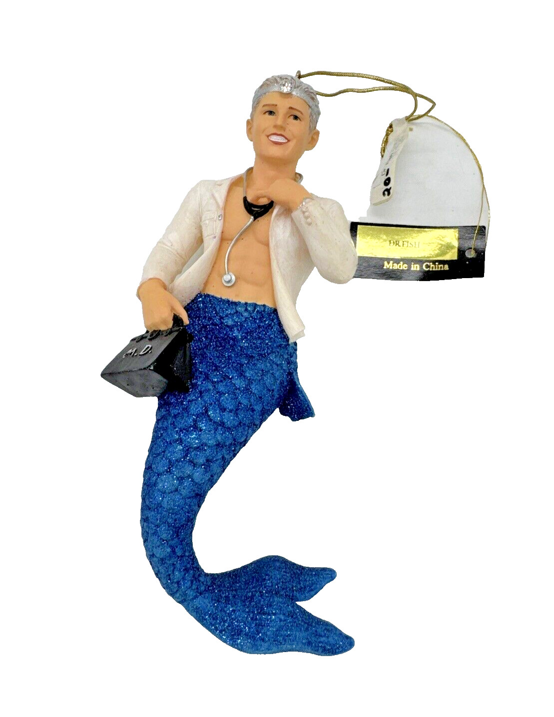 December Diamonds Dr Fish 2006 #55-90319 Rare Retired Collectible Xmas Ornament