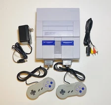 SNES Super Nintendo Original Console System Controllers TESTED WORKING SNS-001