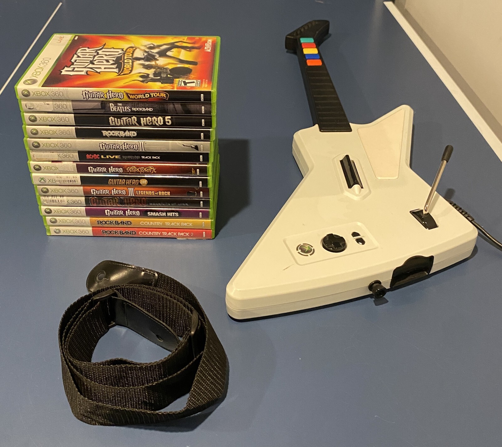 Ultimate Guitar Hero bundle Xbox 360 Rock Band 95055 XPlorer eBay