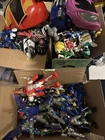 Power Rangers Lot of 10 Vintage Retro and Modern Vehicles Accessories Figures