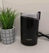 Krups One-Touch Coffee and Spice Grinder 3 Ounce Bean Hopper Easy to Use, *NWOB