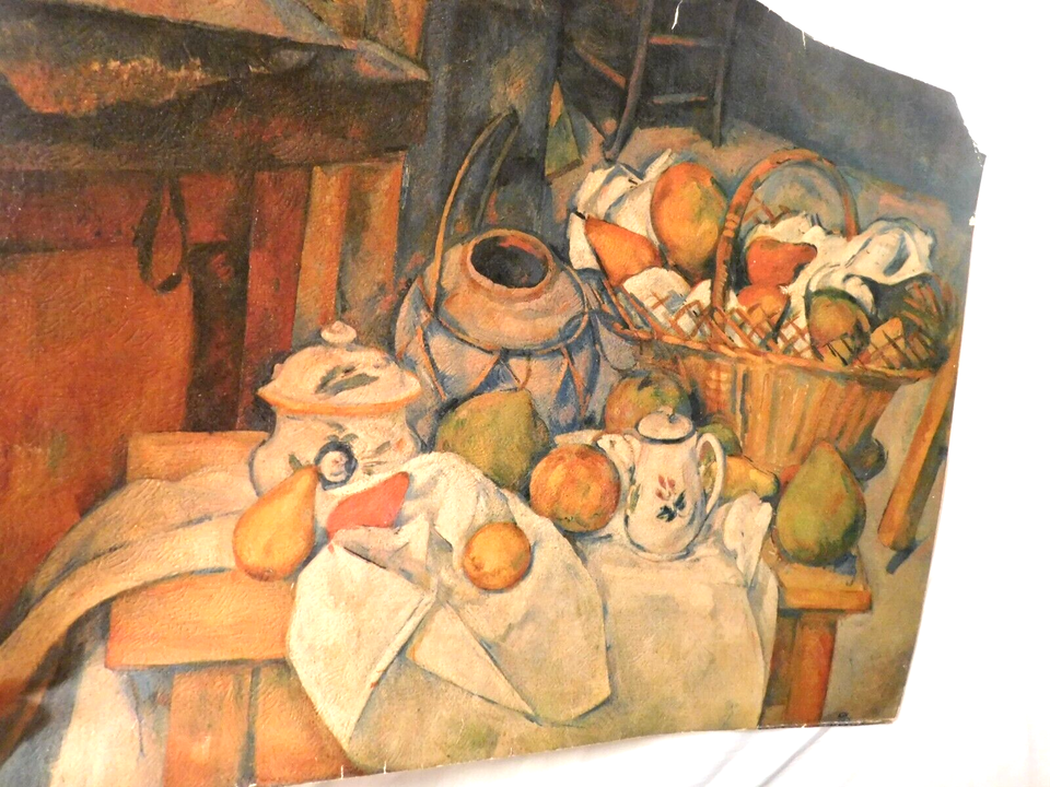 Vintage Paul Cezanne The Kitchen Table Art Print | eBay