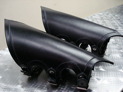 LEATHER PLAIN GAUNTLETS. BLACK METAL...(MDLG0122)..... CELTIC FROST'S