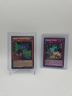 Radiant Typhoon Krosea + Dominus Spiral - Doom of Dimensions 1st Edition NM