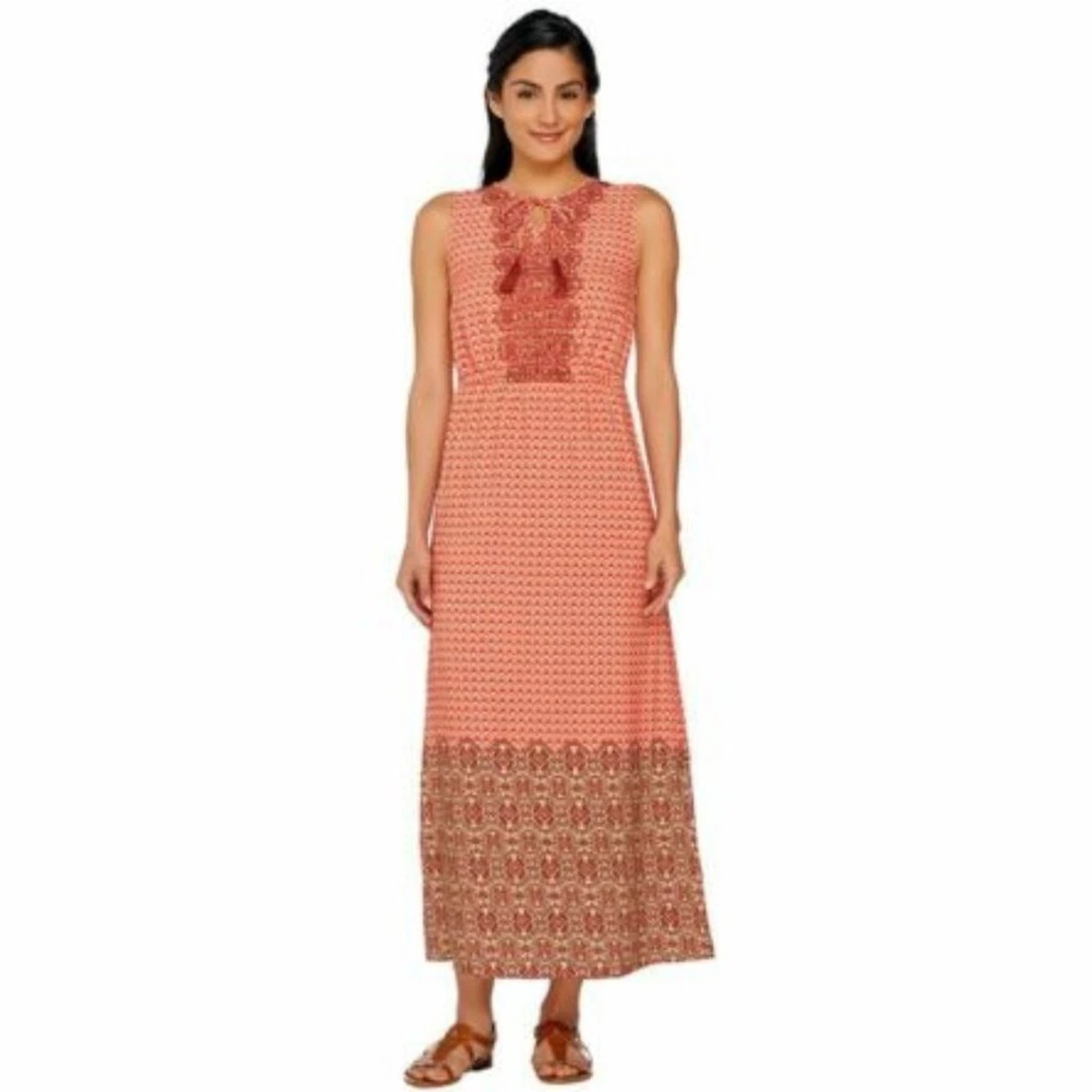 chinese dress ladies Isaac Mizrahi New York Women's Maxi Dress main image 1