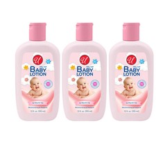 Silk Soft Regular Scented Baby Lotion, 12oz. 355ml Pack of 3